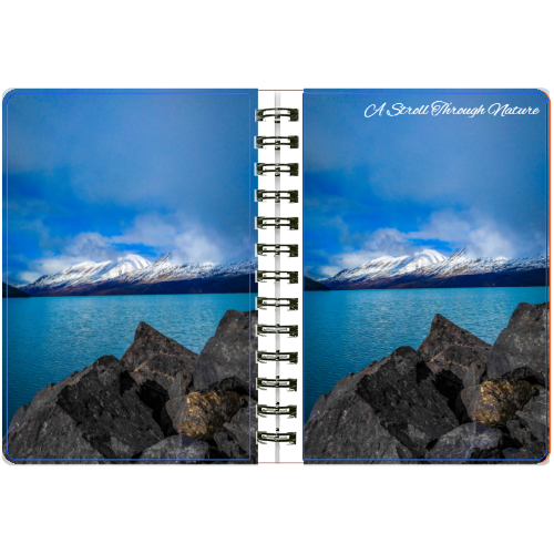 Alaskan Views 5x7 Spiral bound Journal (75pg)